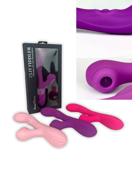 Clit Fiddler 3-in-1-Vibrator und Klitoris-Stimulator | Sexuelle Wünsche