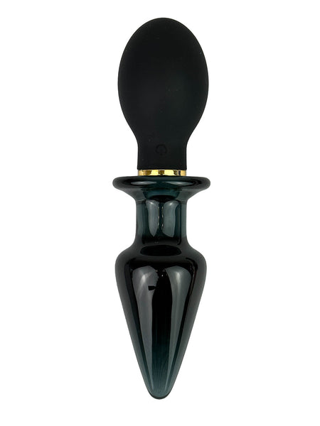 Skleněný vibrační anální kolík CrystalPro | Sexuální touhy