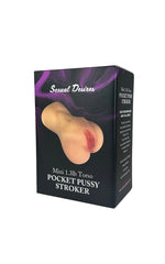 Mini Stroker de vagina de bolsillo para torso de 1.3 lb | Deseos sexuales